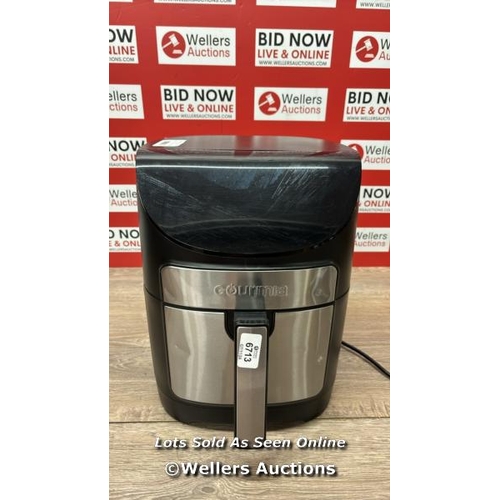 6713 - GOURMIA 6.7L DIGITIAL AIR FRYER / NO POWER / SIGNS OF USE / E57