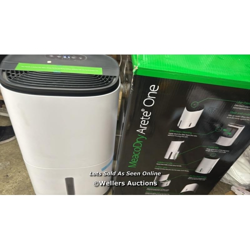 6717 - MEACODRY ARETE ONE 18L DEHUMIDIFIER & AIR PURIFIER, 70M� / POWERS UP / MINIMAL SIGNS OF USE / P2