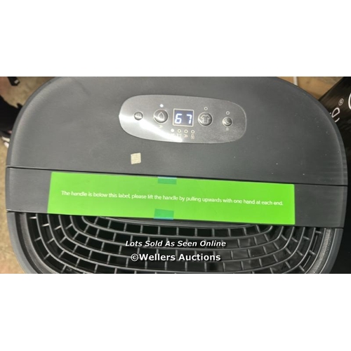 6717 - MEACODRY ARETE ONE 18L DEHUMIDIFIER & AIR PURIFIER, 70M� / POWERS UP / MINIMAL SIGNS OF USE / P2