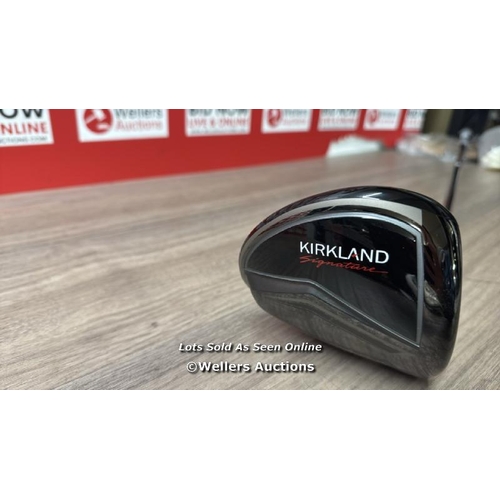 6730 - KIRKLAND SIGNATURE ADJUSTABLE DRIVER, RIGHT HANDED / APPEARS TO BE IN VERY GOOD CONDITION / W3