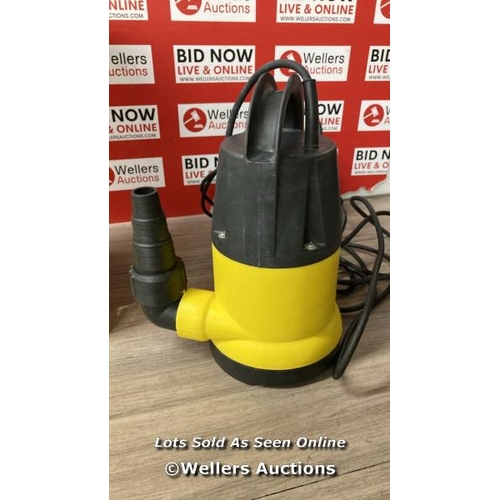 7065 - KARCHER SP 22.000 DIRT LEVEL SENSOR SUBMERSIBLE PUMP FOR DIRTY WATER, FLOW RATE: 22,000 L/H, IMMERSI... 