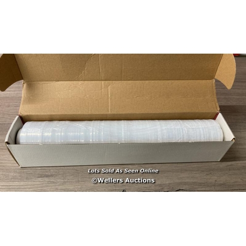 7113 - HEAVY DUTY STRONG PALLET / STRETCHWRAP / SHRINK WRAP PACKAGING CLING FILM - 400MM X 220M PALLET STRE... 