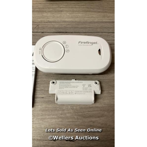 7121 - FIREANGEL CARBON MONOXIDE ALARM AND DETECTOR - FA3313 10-YEAR SENSOR LIFE CO ALARM FOR HOME WITH 1-Y... 