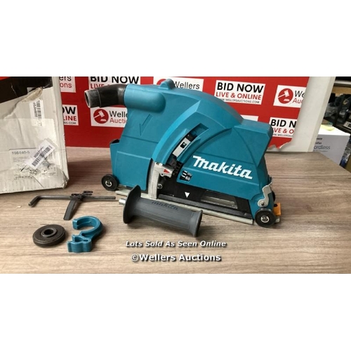 7138 - MAKITA 198440-5 DUST COLLECTING WHEEL COVER 230 / MINIMAL SIGNS OF USE  / F26