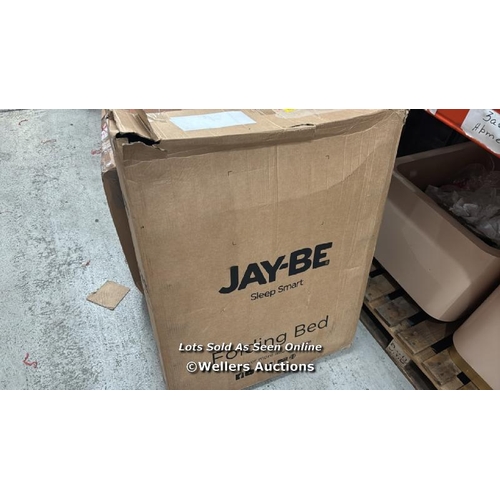 7750 - RRP: 134.99 - JAY-BE JAY-BE REVOLUTION FOLDING BED WITH REBOUND E-FIBRE MATTRESS - SINGLE  / APPEARS... 