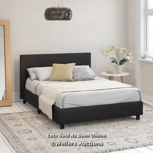 7772 - RRP: 66.99 - 17 STORIES OSTILIO BED FRAME SIZE: DOUBLE (4'6) / APPEARS TO BE NEW, OPEN BOX - UNLESS ... 