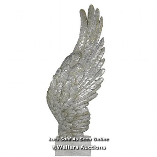 7815 - RRP: 38.99 - CLASSICLIVING ANGEL WING NEAPOLIS DECORATIVE ACCENT COLOUR: PEARL, ORIENTATION: RIGHT /... 