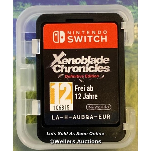 9559 - NINTENDO SWITCH X2 INC. XENOBLADE CHRONICLES DEFINITION EDITION, DRAGON QUEST TREASURES (BRAND NEW)