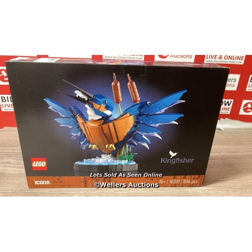 5 - LEGO ICONS KINGFISHER - MODEL 10331 / NEW / C36