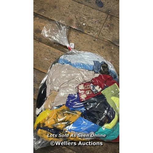 690 - BAG OF PRE OWNED CHILDREN CLOTHES