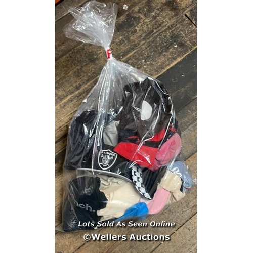 695 - BAG OF PRE OWNED HATS