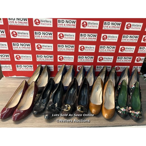 3201 - X10 PAIRS OF LADIES PRE-OWNED LK BENNETT HEELS / G68