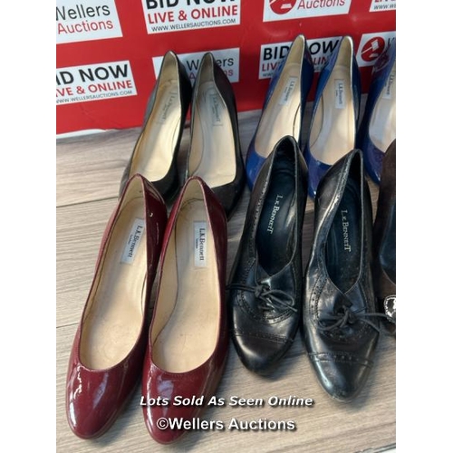 3201 - X10 PAIRS OF LADIES PRE-OWNED LK BENNETT HEELS / G68