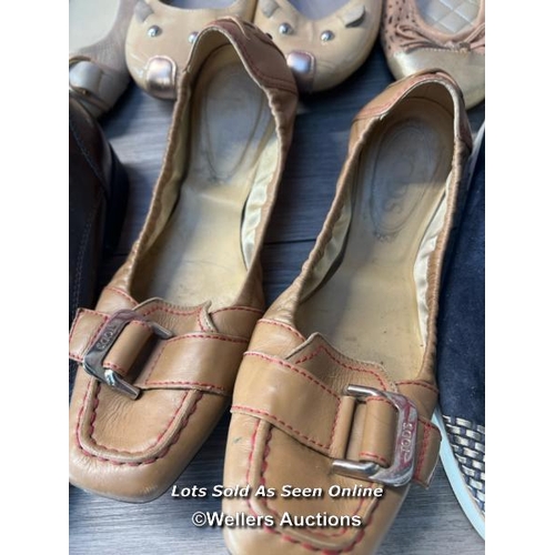 3203 - BAG OF LADIES PRE-OWNED FLAT SHOES INCL. TODDS, MARNI, & MARC JACOBS / G68