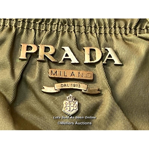 3221 - PRE-OWNED PRADA HANDBAG / DAMAGED STRAP(SEE IMAGES) / G70