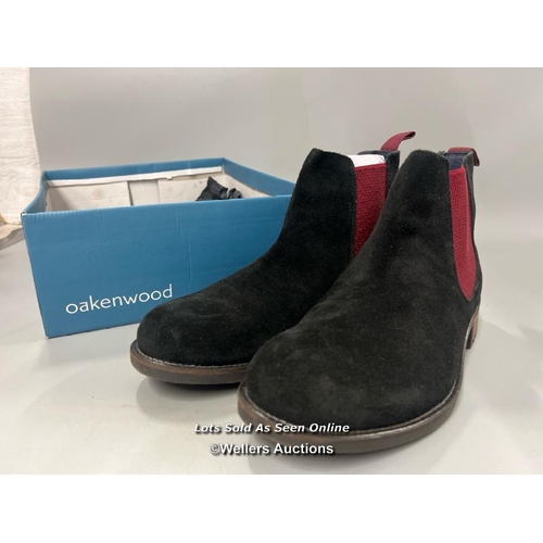 3240 - GENTS NEW OAKENWOOD CHELSEA BOOTS / UK SIZE 11 / T50