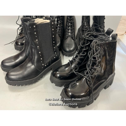 3249 - X5 PAIRS OF LADIES NEW BOOTS / MIXED SIZES / T32