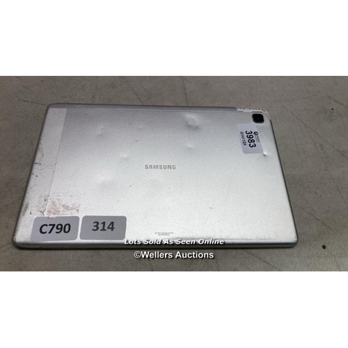 3983 - SAMSUNG TABLET / MODEL SM-T500/ SN: R9TR50F1RLJ - SCREEN AND BACK DAMAGED