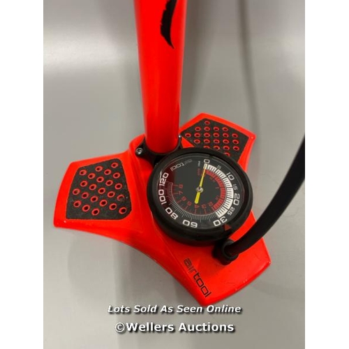 1 - SPECIALIZED AIR TOOL COMP FLOOR PUMP RED ONE SIZE / NEW WITH TAGS / PAINT IS VERY SLIGHTLY SCRATCHED... 