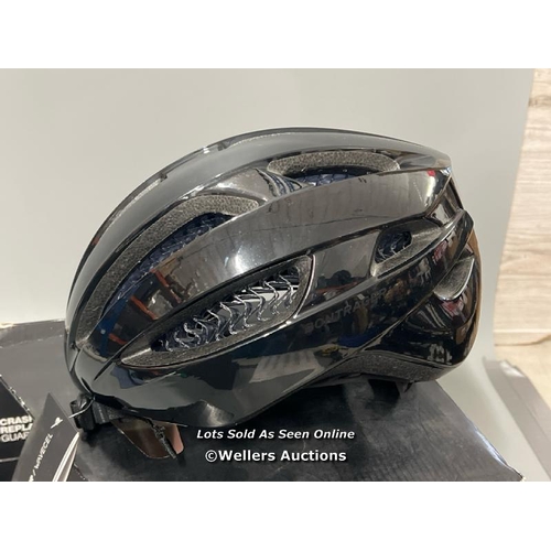 17 - BONTRAGER STARVOS WAVECEL ADULT BIKE HELMET / MEDIUM / APPEARS NEW WITH WAREHOUSE MARKS / T9