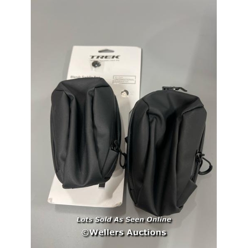 29 - X4 SMALL ATTACHABLE BAGS INCL. TREK & BONTRAGER / T9