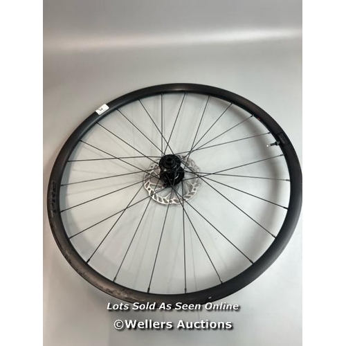 64 - GIANT SLR2 36 TUBELESS DISC BRAKE FW FRONT 700C WHEEL / SEE IMAGES FOR CONDITION / T55