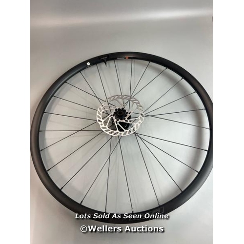 64 - GIANT SLR2 36 TUBELESS DISC BRAKE FW FRONT 700C WHEEL / SEE IMAGES FOR CONDITION / T55