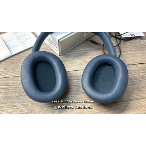 8269 - SONY WHCH720NB NOISE CANCELLING OVEREAR HEADPHONES / MINIMAL SIGNS OF USE / CONNECTS AND PLAYS MUSIC... 