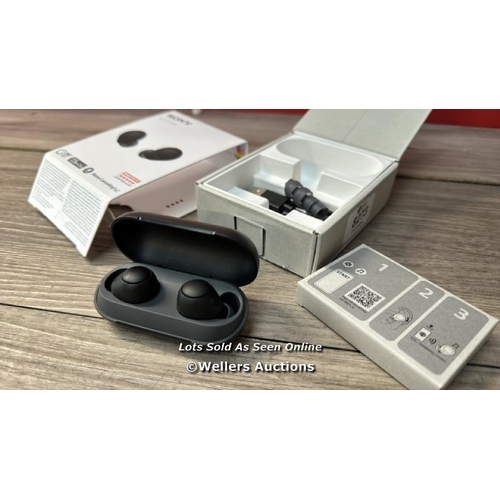 8273 - SONY WF-C700N NOISE CANCELLING IN-EAR HEADPHONES / MINIMAL SIGNS OF USE / CONNECTS AND PLAYS MUSIC /... 