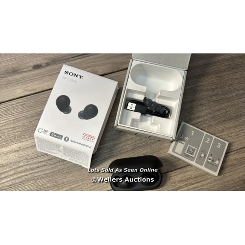 8273 - SONY WF-C700N NOISE CANCELLING IN-EAR HEADPHONES / MINIMAL SIGNS OF USE / CONNECTS AND PLAYS MUSIC /... 