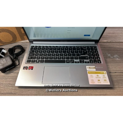 8282 - ASUS VIVOBOOK, AMD RYZEN 7, 8GB RAM, 512GB SSD, 15.6 INCH LAPTOP, M1502YA-BQ165W / APPEARS TO BE NEW... 