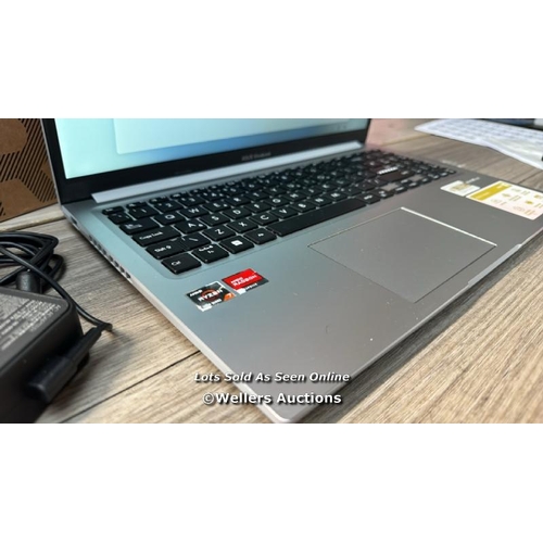 8282 - ASUS VIVOBOOK, AMD RYZEN 7, 8GB RAM, 512GB SSD, 15.6 INCH LAPTOP, M1502YA-BQ165W / APPEARS TO BE NEW... 