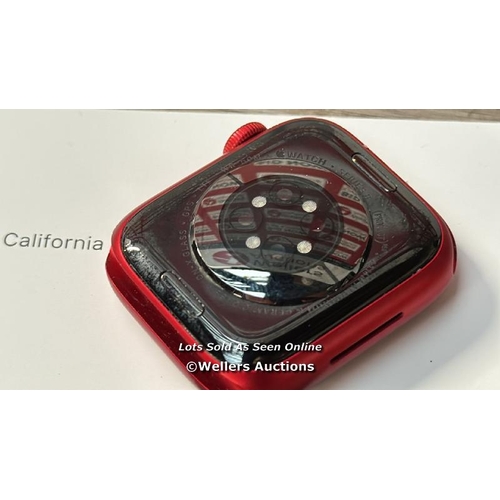 8294 - APPLE WATCH SERIES 8 /  41MM / GPS / MNJ23B/A  / (PRODUCT) RED & ALUMINIUM / MINIMAL, IF ANY SIGNS O... 