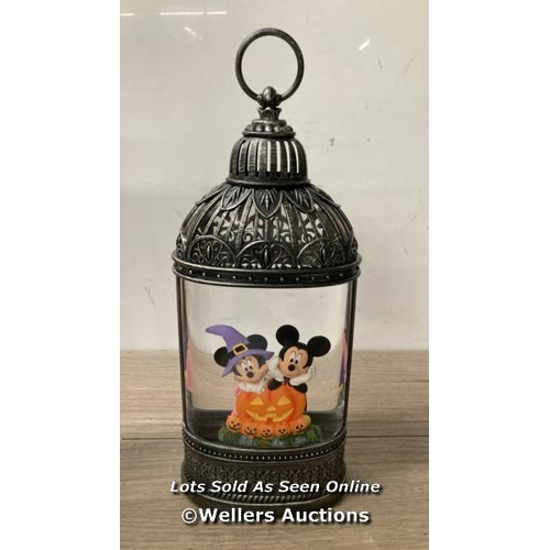 4008 - 13.5  HALLOWEEN DISNEY SPINNING LANTERN / NEW IN OPEN BOX / C2