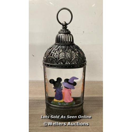 4008 - 13.5  HALLOWEEN DISNEY SPINNING LANTERN / NEW IN OPEN BOX / C2