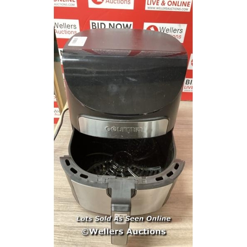 4105 - GOURMIA 6.7L DIGITIAL AIR FRYER / POWERS UP / SIGNS OF USE / B4