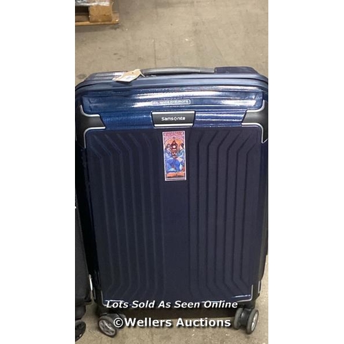 4884 - PRE OWNED LUGGAGE SAMSNITE - NAVY BLUE  / G11