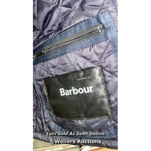 4887 - PRE OWNED JACKET BARBOUR SIZE L