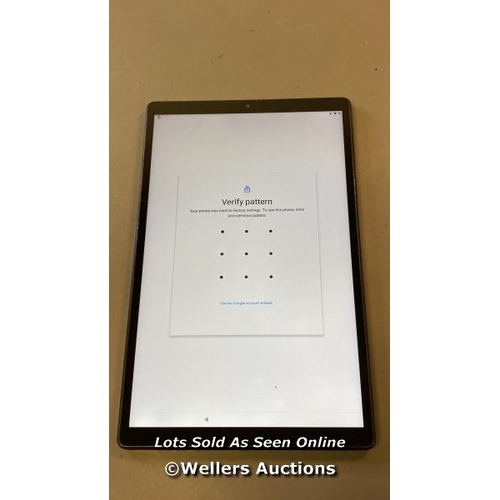 9575 - LENOVO TABLET / TB-X306F / SN: HPV4DPEC / GOOGLE LOCKED / GREY