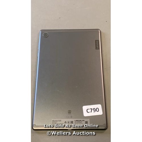 9575 - LENOVO TABLET / TB-X306F / SN: HPV4DPEC / GOOGLE LOCKED / GREY