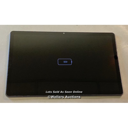 9579 - LENOVO TABLET / TB125FU / SN: HA1SEND7 (76) / GOOGLE LOCKED / GREY