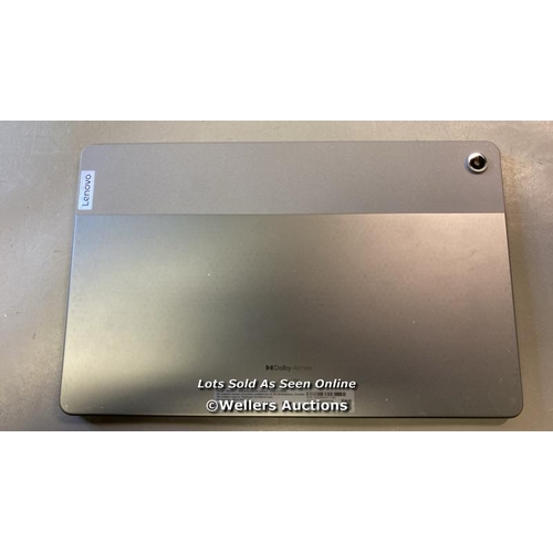 9579 - LENOVO TABLET / TB125FU / SN: HA1SEND7 (76) / GOOGLE LOCKED / GREY