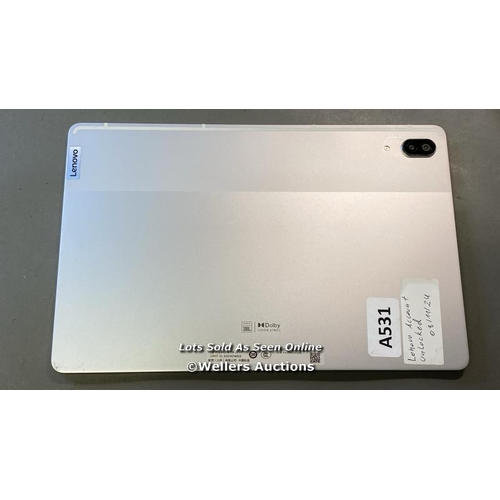 9581 - LENOVO TABLET SOUND BY JBL / LENOVO TB-J716F / SN:HA1EMZ3X (28) - LENOVO ACCOUNT UNLOCKED - SILVER