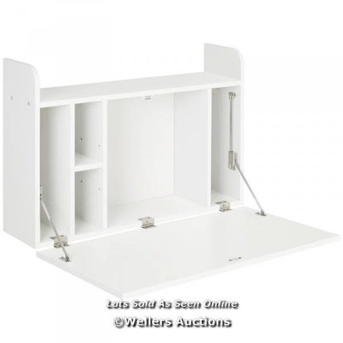 18 - RRP: 53.99 - 17 STORIES KANDEE 77CM W RECTANGULAR FLOATING DESK  / 1 BOX / SEE IMAGE FOR ACCESSORIES... 