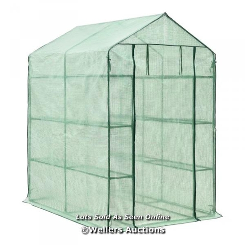 63 - RRP: 99.99 - DAKOTA FIELDS AMONDA 6.56 FT W X 6.56 FT D HOBBY GREENHOUSE  / 1 BOX / SEE IMAGE FOR AC... 