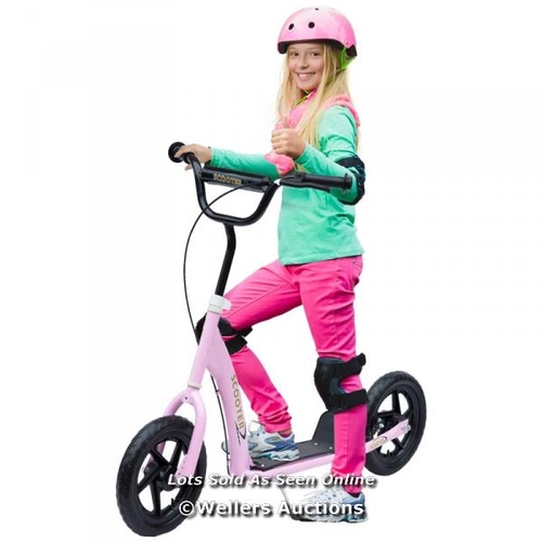 8018 - RRP: �89.99 - TEEN PUSH SCOOTER KIDS CHILDREN STUNT SCOOTER / SEE IMAGE FOR ACCESSORIES, CONTENTS & ... 