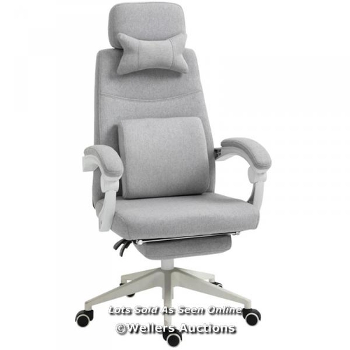 8043 - RRP: �139.99 - VINSETTO HOME OFFICE CHAIR WITH FOOTREST RECLINER / SEE IMAGE FOR ACCESSORIES, CONTEN... 