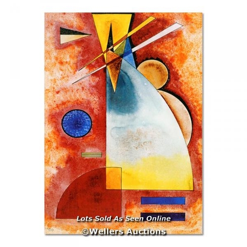 9014 - RRP: 325.99 - IVY BRONX IVY BRONX - QUADRO - VASSILY KANDINSKY - PAESAGGIO ASTRATTO - VETRO ACRILICO... 