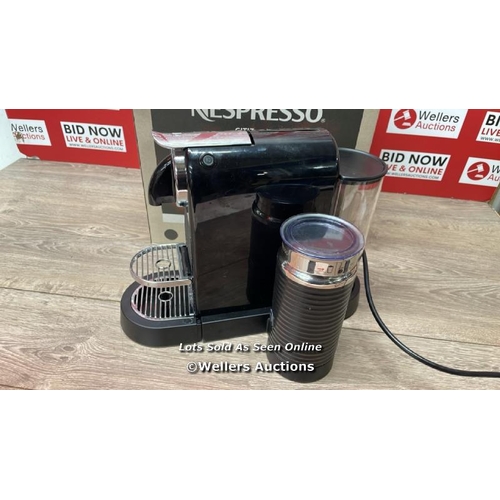 6038 - NESPRESSO MAGIMAX COFFEE MACHINE / POWERS UP / SIGNS OF USE / C36