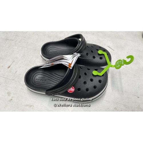 6499 - CHILDRENS NEW CROCS - BLACK - C12 / H65